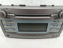 2007-2009 Toyota Camry Radio AM FM Cd Player Receiver Replacement P/N:86120-33A00 Fits 2007 2008 2009 OEM Used Auto Parts