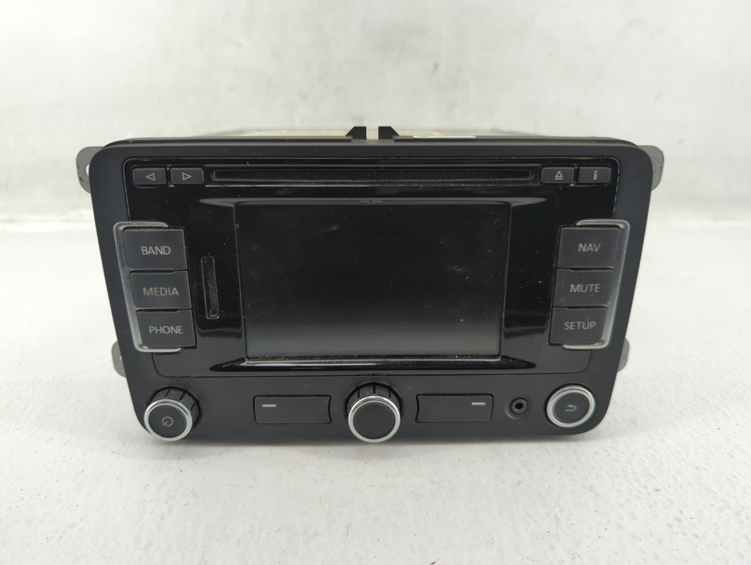 2013-2014 Volkswagen Passat Radio AM FM Cd Player Receiver Replacement P/N:1K0 035 274 D Fits 2012 2013 2014 2015 2016 2017 OEM Used Auto Parts