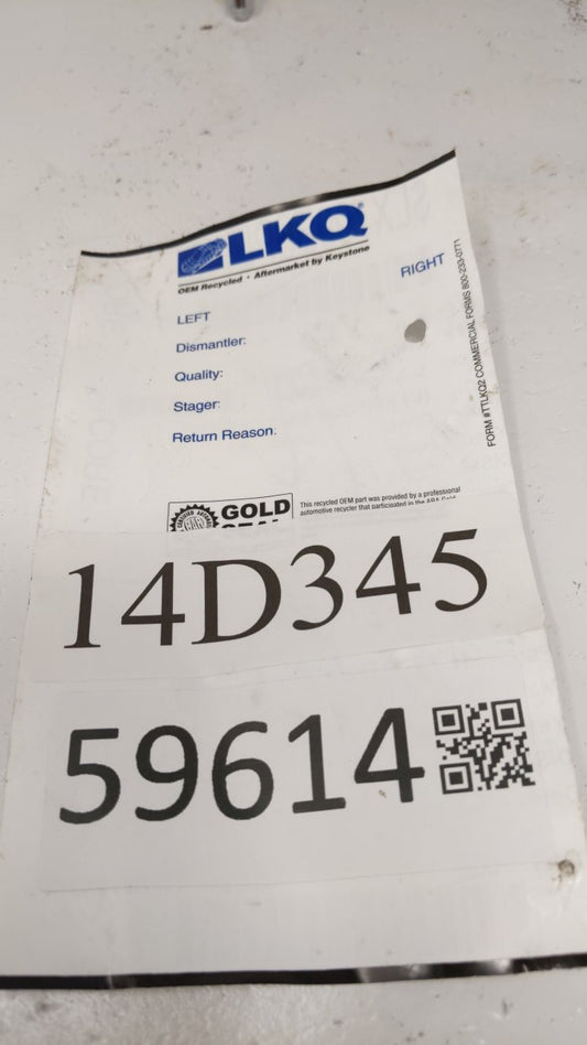 2001 Kia Optima Headrest Head Rest Front Driver Passenger Seat Fits OEM Used Auto Parts - Oemusedautoparts1.com