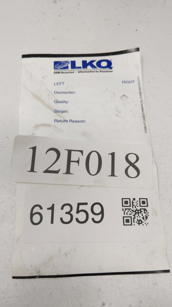 compare product 2000 Nissan Sentra Headrest Head Rest Front Driver Passenger Seat Fits OEM Used Auto Parts