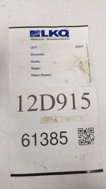 compare product 2002 Mercury Sable Headrest Head Rest Front Driver Passenger Seat Fits OEM Used Auto Parts