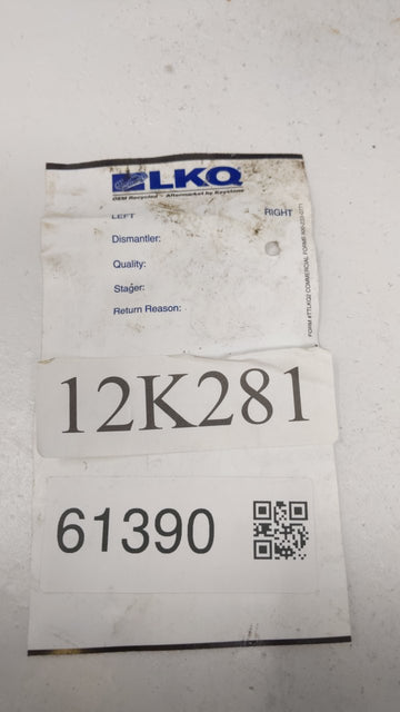 1990 Subaru Legacy Headrest Head Rest Front Driver Passenger Seat Fits OEM Used Auto Parts - Oemusedautoparts1.com