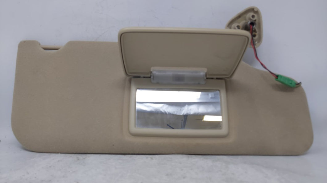 2005 Ford Five Hundred Sun Visor Shade Replacement Passenger Right Mirror Fits OEM Used Auto Parts - Oemusedautoparts1.com