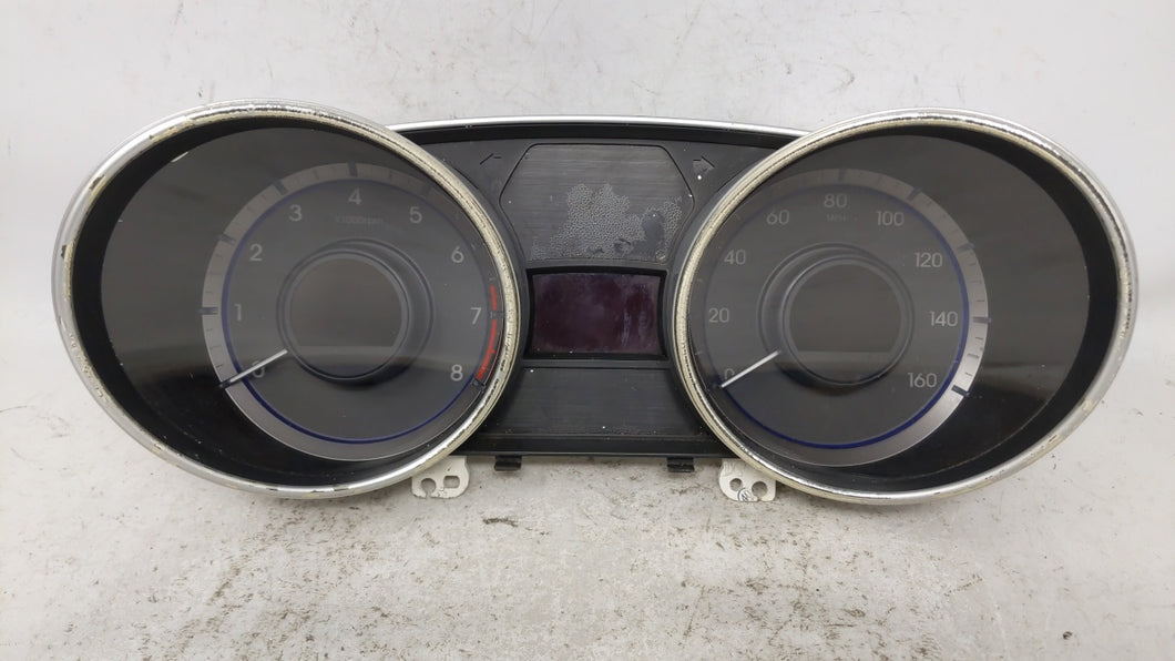 2011-2014 Hyundai Sonata Instrument Cluster Speedometer Gauges P/N:94001-3Q014 94001-3Q013 94001-3Q011 Fits 2011 2012 2013 2014 OEM Used Auto Parts - Oemusedautoparts1.com