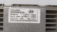 2011-2014 Hyundai Sonata PCM Engine Computer ECU ECM PCU OEM P/N:39101-2G673 39111-2G673 39101-2G662 39111-2G662 Fits OEM Used Auto Parts - Oemusedautoparts1.com