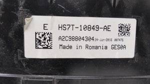 2017 Ford Fusion Instrument Cluster Speedometer Gauges P/N:HS7T-10849-AE Fits OEM Used Auto Parts - Oemusedautoparts1.com