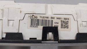 2014 Hyundai Sonata Instrument Cluster Speedometer Gauges P/N:94001-3Q015 Fits OEM Used Auto Parts - Oemusedautoparts1.com
