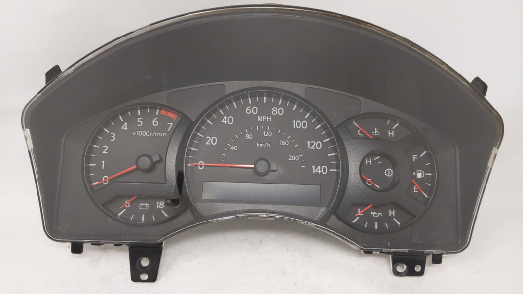 2011-2012 Nissan Rogue Instrument Cluster Speedometer Gauges P/N:VPAASF-10849-KAB 24810 1VK0A 24810-7S00D Fits 2011 2012 OEM Used Auto Parts - Oemusedautoparts1.com