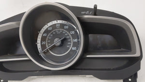 2014 Mazda 3 Instrument Cluster Speedometer Gauges P/N:HABHN1F Fits OEM Used Auto Parts - Oemusedautoparts1.com