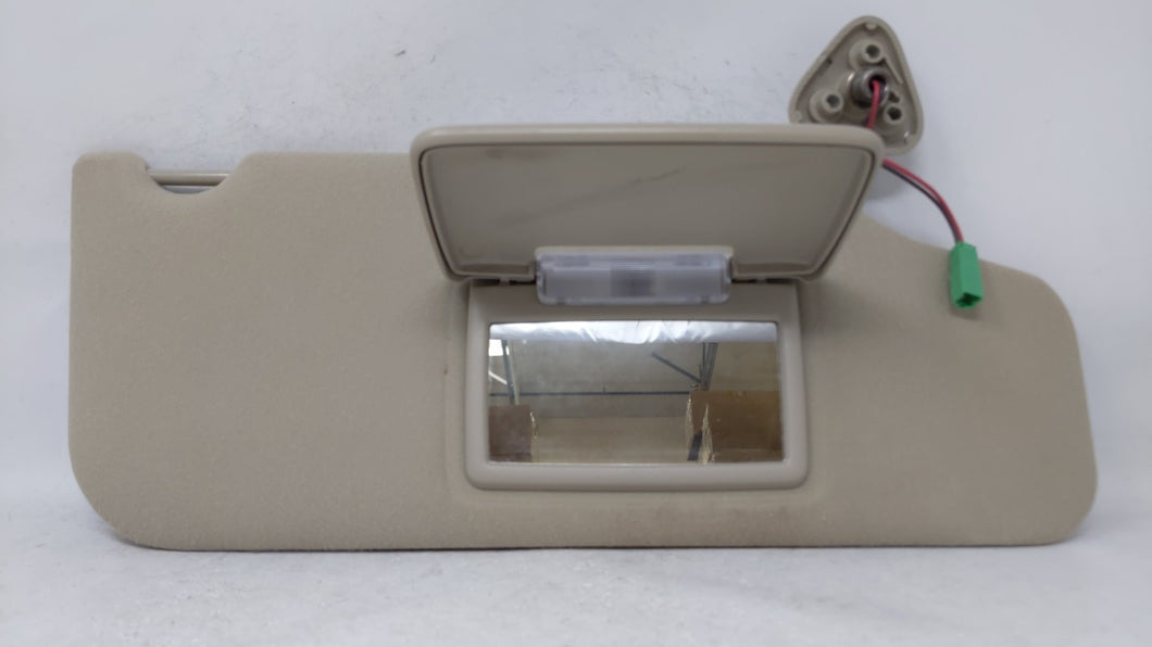 2008 Ford Taurus Sun Visor Shade Replacement Passenger Right Mirror Fits OEM Used Auto Parts - Oemusedautoparts1.com