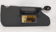 2011-2014 Dodge Avenger Passenger Right Sun Visor Sunvisor Black 68092 Mirror - Oemusedautoparts1.com