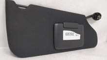 2011-2014 Dodge Avenger Passenger Right Sun Visor Sunvisor Black 68092 Mirror - Oemusedautoparts1.com