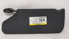 2011-2014 Dodge Avenger Passenger Right Sun Visor Sunvisor Black 68092 Mirror - Oemusedautoparts1.com