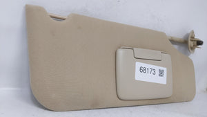 2008 Ford Taurus Sun Visor Shade Replacement Passenger Right Mirror Fits OEM Used Auto Parts - Oemusedautoparts1.com