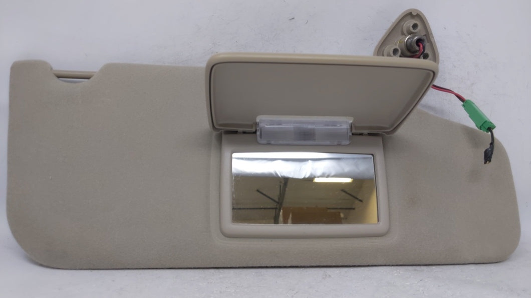 2008 Ford Taurus Sun Visor Shade Replacement Passenger Right Mirror Fits OEM Used Auto Parts - Oemusedautoparts1.com