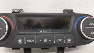 2014-2016 Kia Forte Koup Climate Control Module Temperature AC/Heater Replacement P/N:97250-A7620 Fits 2014 2015 2016 OEM Used Auto Parts - Oemusedautoparts1.com