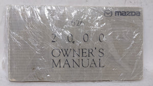 2000 Mazda 626 Owners Manual Book Guide OEM Used Auto Parts - Oemusedautoparts1.com