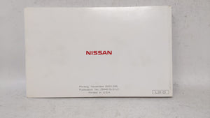 2004 Nissan Altima Owners Manual Book Guide OEM Used Auto Parts - Oemusedautoparts1.com