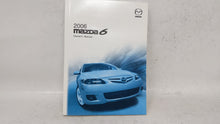 2006 Mazda 6 Owners Manual Book Guide OEM Used Auto Parts - Oemusedautoparts1.com