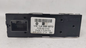 2006 Volkswagen Golf Master Power Window Switch Replacement Driver Side Left Fits OEM Used Auto Parts - Oemusedautoparts1.com