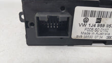 2006 Volkswagen Golf Master Power Window Switch Replacement Driver Side Left Fits OEM Used Auto Parts - Oemusedautoparts1.com