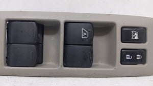 2014 Nissan X-Trail Master Power Window Switch Replacement Driver Side Left Fits OEM Used Auto Parts - Oemusedautoparts1.com