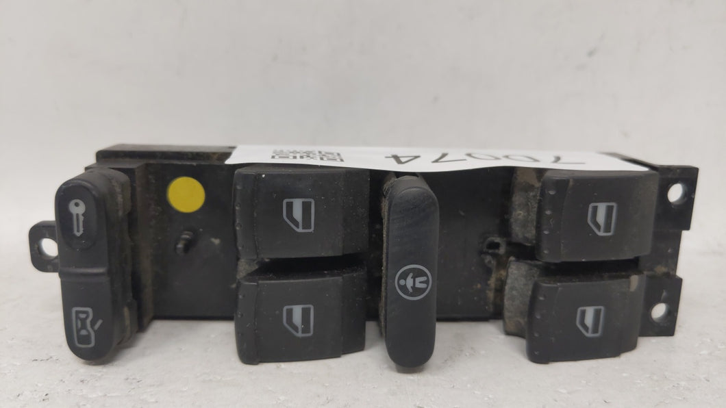 2005 Volkswagen Jetta Master Power Window Switch Replacement Driver Side Left Fits OEM Used Auto Parts - Oemusedautoparts1.com