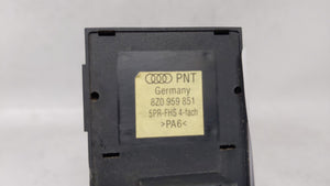 2000 Audi S4 Master Power Window Switch Replacement Driver Side Left Fits OEM Used Auto Parts - Oemusedautoparts1.com