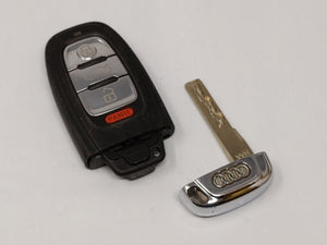 Audi A6 Keyless Entry Remote Fob IYZFBSB802 4 buttons - Oemusedautoparts1.com