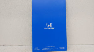 2017 Honda Clarity Owners Manual Book Guide OEM Used Auto Parts - Oemusedautoparts1.com