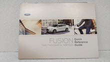 2013 Ford Fusion Owners Manual Book Guide OEM Used Auto Parts - Oemusedautoparts1.com