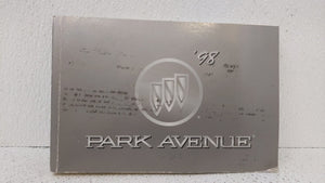 1998 Buick Park Avenue Owners Manual Book Guide OEM Used Auto Parts - Oemusedautoparts1.com