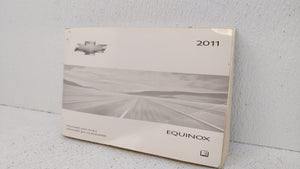 2011 Chevrolet Equinox Owners Manual Book Guide OEM Used Auto Parts - Oemusedautoparts1.com