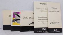 2001 Hyundai Accent Owners Manual Book Guide OEM Used Auto Parts - Oemusedautoparts1.com