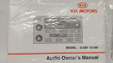 2005 Kia Sorento Owners Manual Book Guide OEM Used Auto Parts - Oemusedautoparts1.com