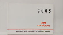 2005 Kia Sorento Owners Manual Book Guide OEM Used Auto Parts - Oemusedautoparts1.com