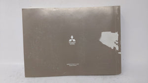 2011 Mitsubishi Lancer Owners Manual Book Guide OEM Used Auto Parts - Oemusedautoparts1.com