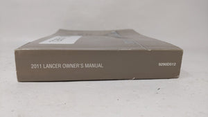 2011 Mitsubishi Lancer Owners Manual Book Guide OEM Used Auto Parts - Oemusedautoparts1.com