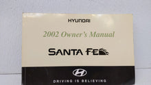 2002 Hyundai Santa Fe Owners Manual Book Guide OEM Used Auto Parts - Oemusedautoparts1.com