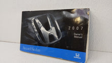 2007 Honda Accord Owners Manual Book Guide OEM Used Auto Parts - Oemusedautoparts1.com