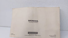 2003 Honda Civic Owners Manual Book Guide OEM Used Auto Parts - Oemusedautoparts1.com