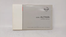 2008 Nissan Altima Owners Manual Book Guide OEM Used Auto Parts - Oemusedautoparts1.com