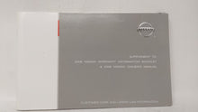 2008 Nissan Altima Owners Manual Book Guide OEM Used Auto Parts - Oemusedautoparts1.com