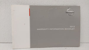 2012 Nissan Altima Owners Manual Book Guide OEM Used Auto Parts - Oemusedautoparts1.com