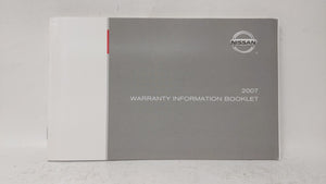 2007 Nissan Maxima Owners Manual Book Guide OEM Used Auto Parts - Oemusedautoparts1.com