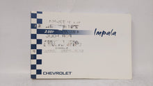 2004 Chevrolet Impala Owners Manual Book Guide OEM Used Auto Parts - Oemusedautoparts1.com