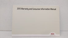 2015 Kia Optima Owners Manual Book Guide OEM Used Auto Parts - Oemusedautoparts1.com