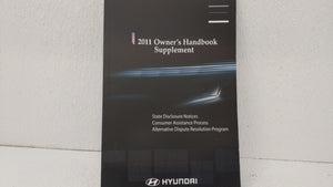 2011 Hyundai Tucson Owners Manual Book Guide OEM Used Auto Parts - Oemusedautoparts1.com