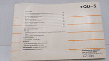 2007 Toyota Camry Owners Manual Book Guide OEM Used Auto Parts - Oemusedautoparts1.com