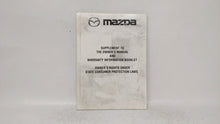 2007 Mazda 3 Owners Manual Book Guide OEM Used Auto Parts - Oemusedautoparts1.com